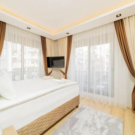 Comfy Flat With Balcony Close To Konyaalti Beach شقة *